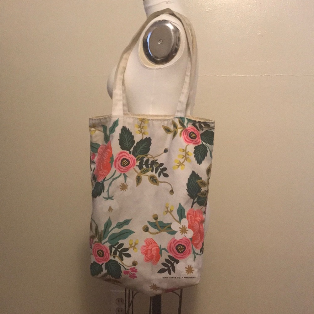 Rifle Paper Co. x Birchbox tote bag